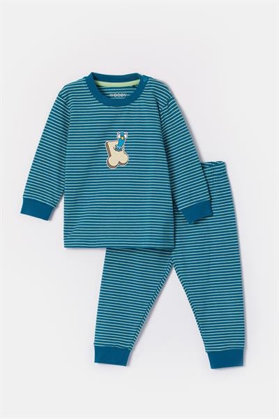 Pamuklu Erkek Bebek Pijama