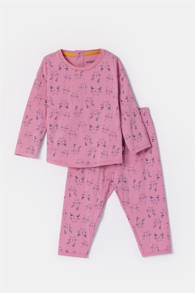 Pamuklu Kız Bebek Pijama