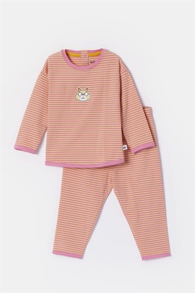 Pamuklu Kız Bebek Pijama