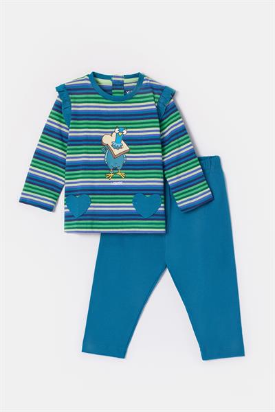 Pamuklu Kız Bebek Pijama