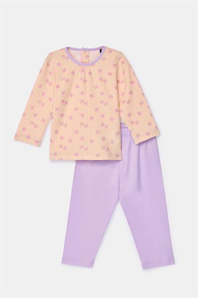 Pamuklu Kız Bebek Pijama