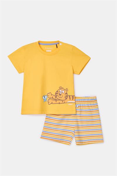 Pamuklu Erkek Bebek Pijama