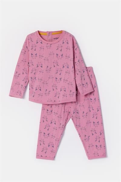 Pamuklu Kız Bebek Pijama