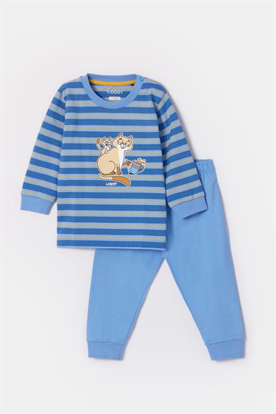 Pamuklu Erkek Bebek Pijama