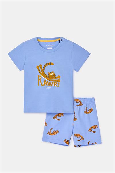 Pamuklu Erkek Bebek Pijama