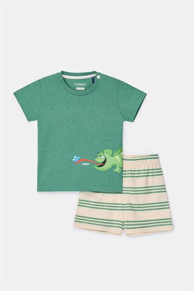 Pamuklu Erkek Bebek Pijama