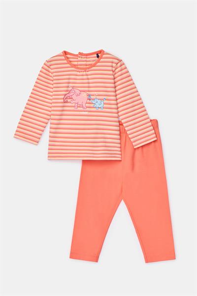 Pamuklu Kız Bebek Pijama