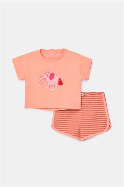 Pamuklu Kız Bebek Pijama