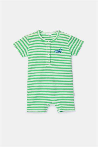 Terry Havlu Pamuklu Bebek Tulumu