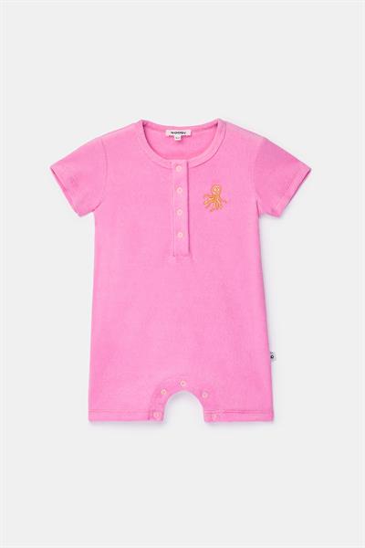 Terry Havlu Pamuklu Bebek Tulumu