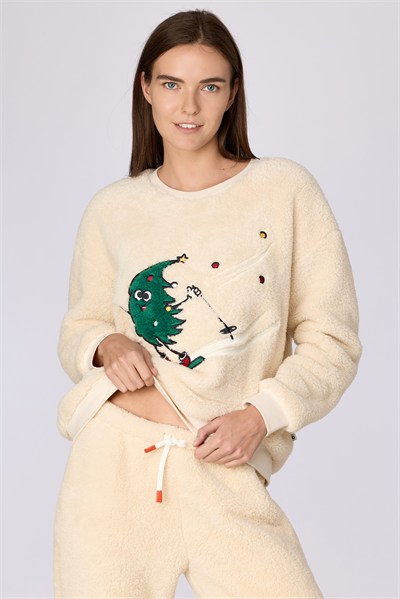 Yeni Yıl Temalı Velsoft Pijama