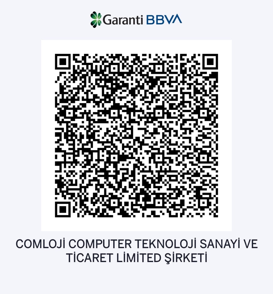 Comloji TL Hesap QR