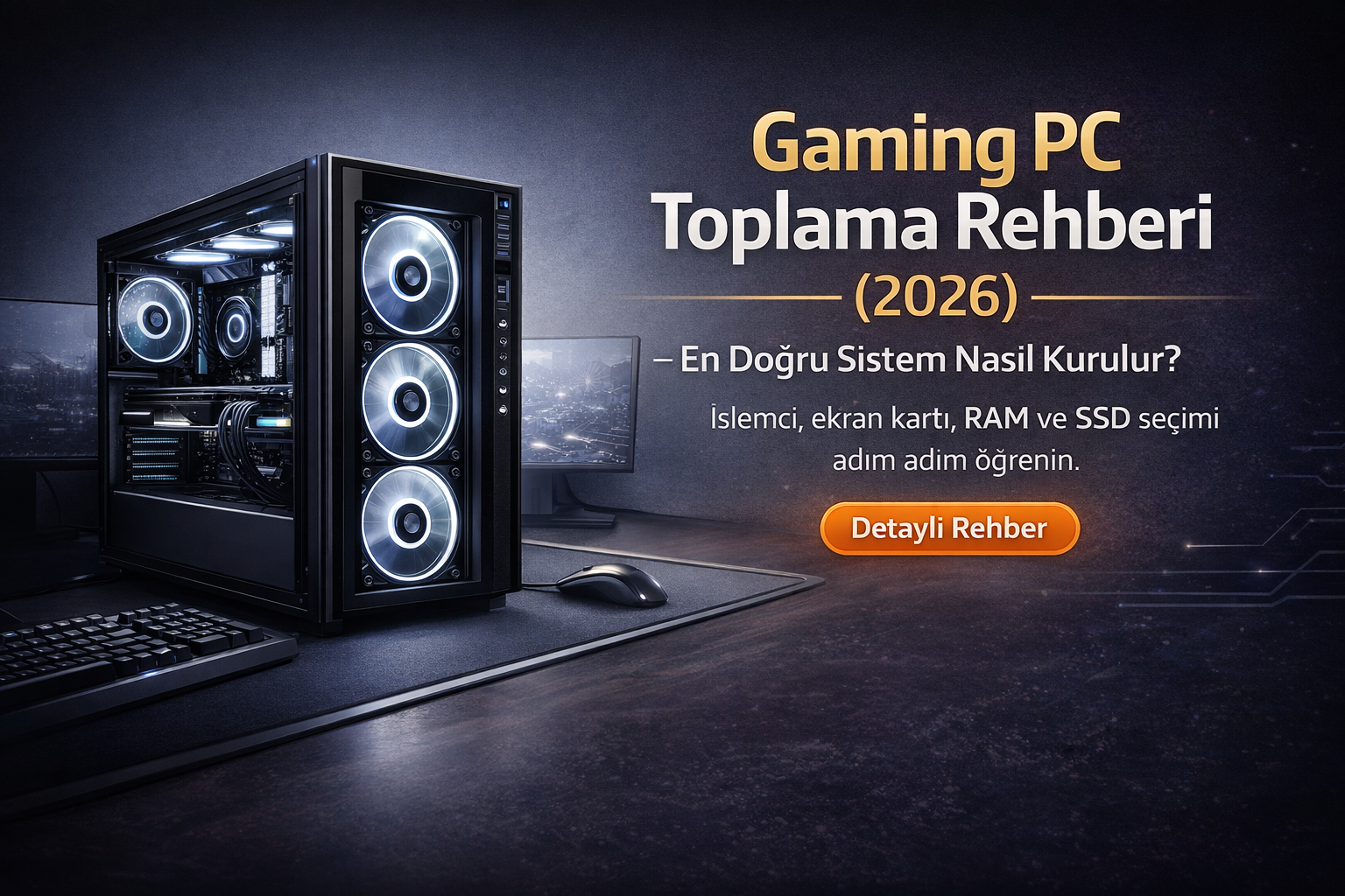 gaming pc toplama rehberi 2026