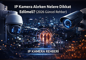 IP Kamera Alırken Nelere Dikkat Edilmeli? (2026 Güncel Rehber)