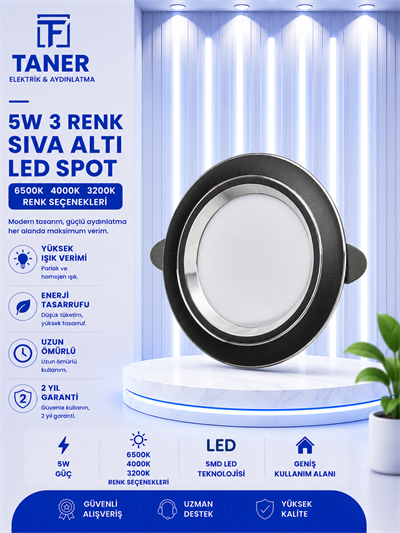 NOAS 5W 3 RENK SPOT