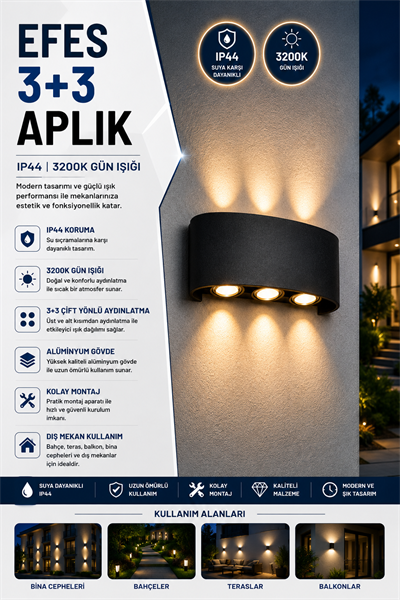 NOAS EFES 3+3 APLİK