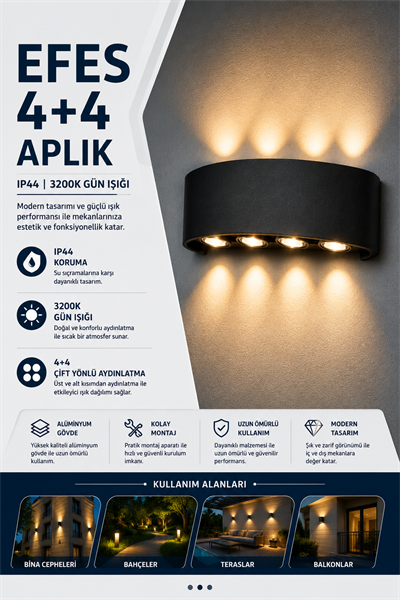 NOAS EFES 4+4 APLİK