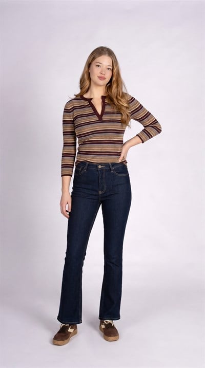 Relaxed Glam Dark Rodeo Kadın Jean Pantolon