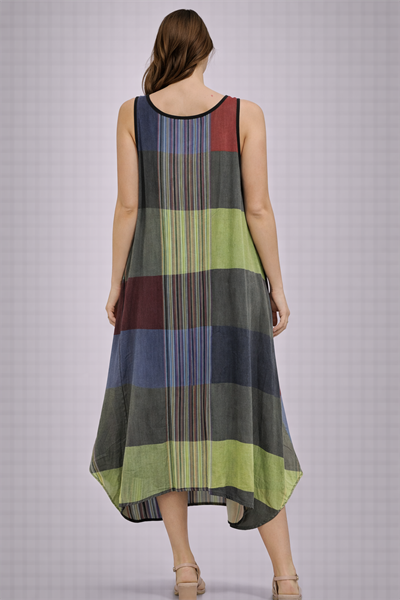 Fil Desenli Hint Elbise