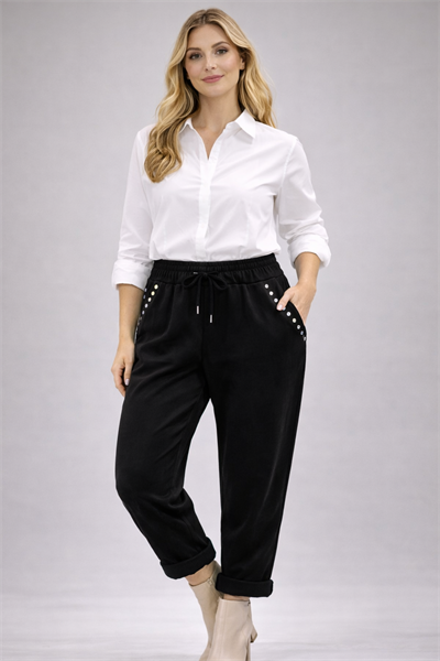 İtalyan Cepleri Leopar Desenli Pantolon 2510AB16 - 29150