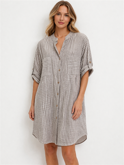 İtalyan Çizgi Desenli Tunik 25016511 - 6050