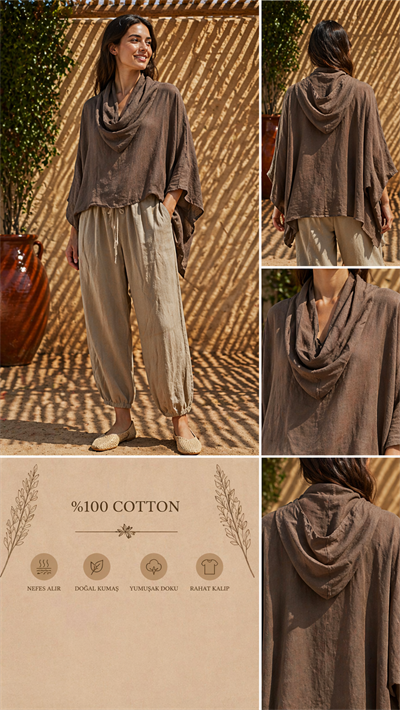 İtalyan Degaje Yaka Bluz 2601XA20 - 15023