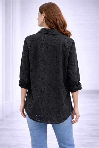 İtalyan Delikli Gömlek Ceket 2510AB26 - 44061