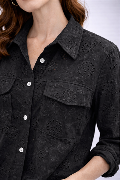 İtalyan Delikli Gömlek Ceket 2510AB26 - 44061