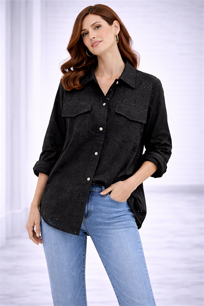 İtalyan Delikli Gömlek Ceket 2510AB26 - 44061