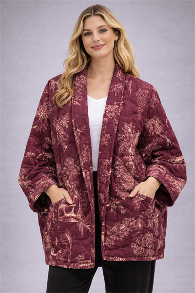 İtalyan Desenli Ceket 25101526 - 2466