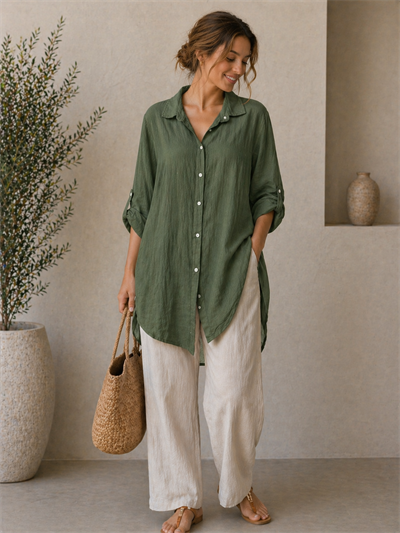 İtalyan Düz Tunik Elbise 2601XX22 - 197