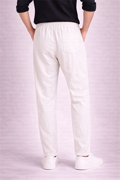 İtalyan Erkek Keten Pantolon 25031017 - 8335