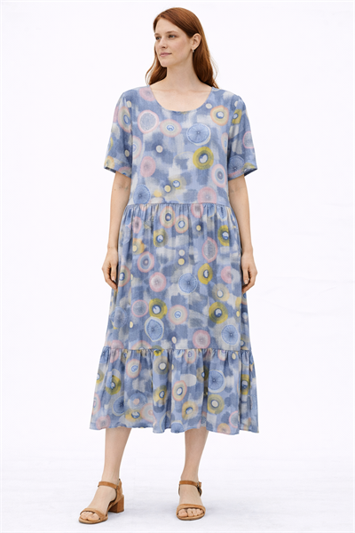 İtalyan Etnik Desen Elbise