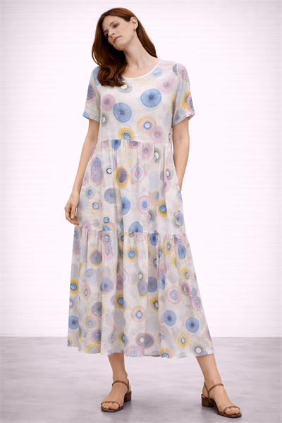 İtalyan Etnik Desen Elbise