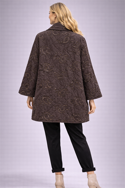 İtalyan Kapitoneli Kimono Ceket 25101830 - 2480