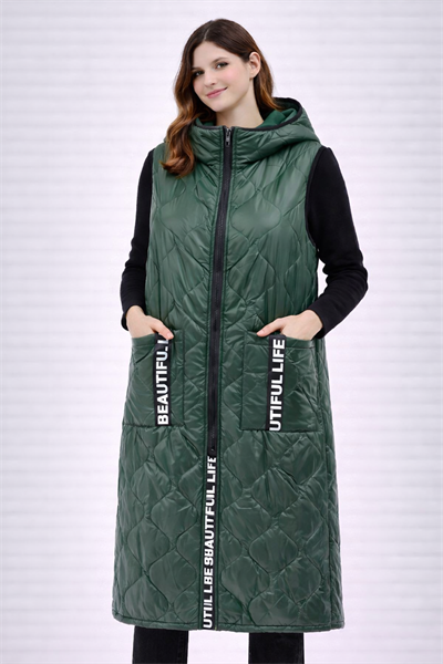 İtalyan Kapitoneli Uzun Yelek