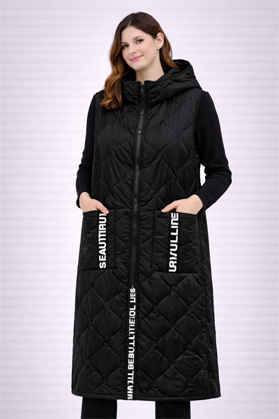 İtalyan Kapitoneli Uzun Yelek