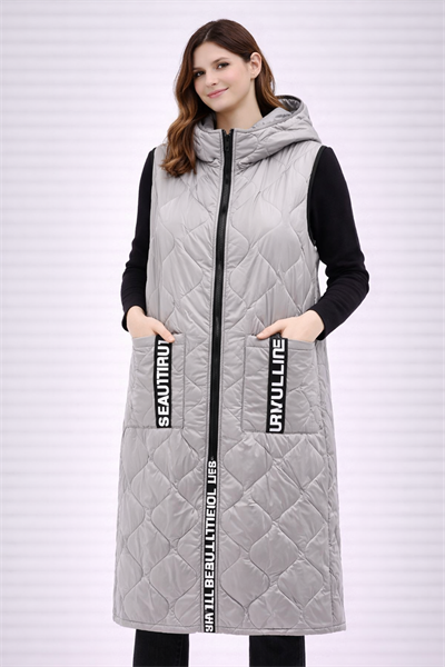 İtalyan Kapitoneli Uzun Yelek