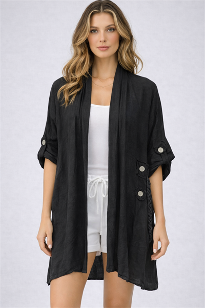 İtalyan Keten Kaftan 25011628 - 11767