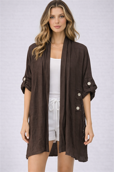 İtalyan Keten Kaftan 25011628 - 11767