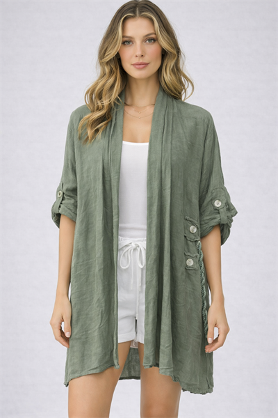 İtalyan Keten Kaftan 25011628 - 11767