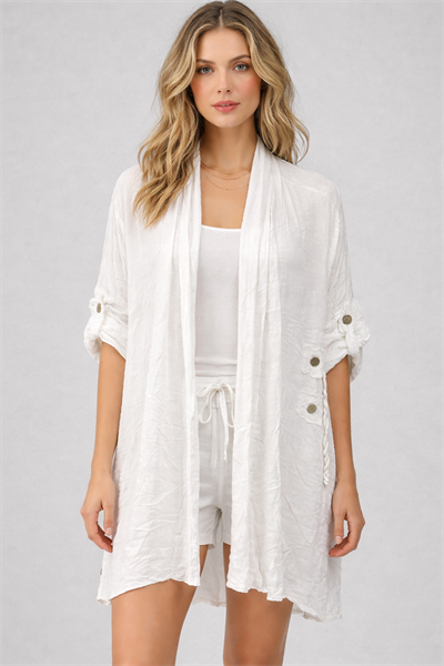 İtalyan Keten Kaftan 25011628 - 11767