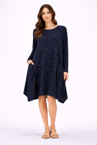 İtalyan Leopar Desenli Tunik