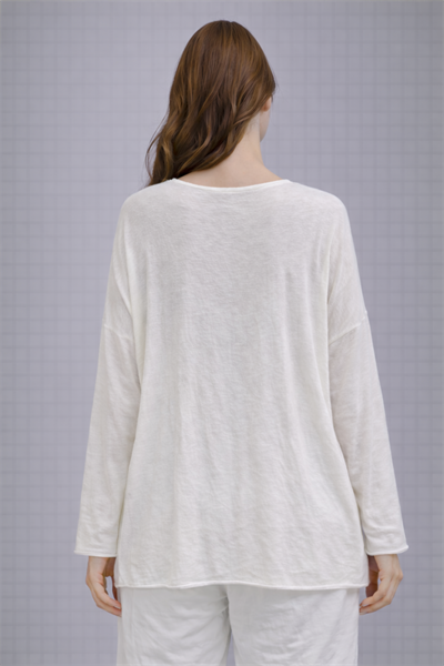 İtalyan Papatya Desenli Triko