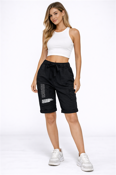 İtalyan Payetli Şort 25048315 - 21867