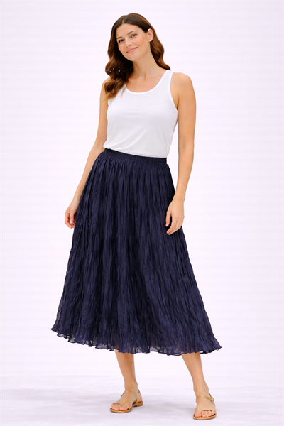 İtalyan Saten Etek 2511X17 - 31034