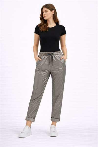 İtalyan Suni Deri Pantolon 24087212 - 8115 GOLD/SILVER