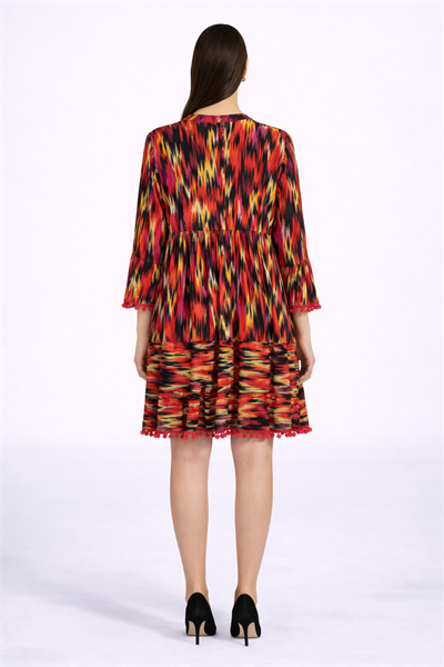 Ponponlu Mini Elbise