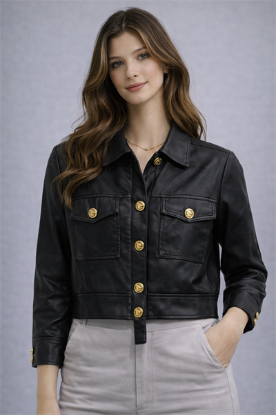 Sarı Düğmeli Ceket 2319