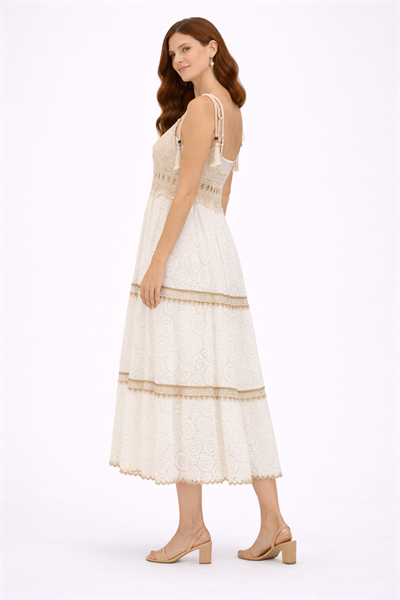 Uzun İp Askılı Elbise 250416227 - 8811